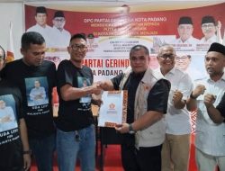 Siap Bertarung di Pilwako Padang, Braditi Moulevey Maju Lewat Gerindra