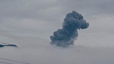 Gunung Marapi Pagi Ini Kembali Meletus
