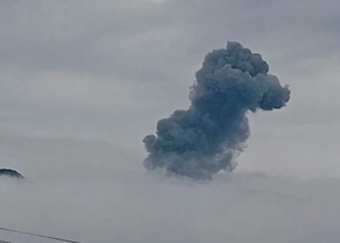 Gunung Marapi Pagi Ini Kembali Meletus