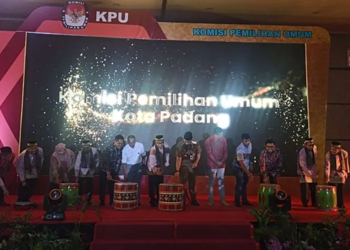 KPU Kota Padang Launching Pemilihan Walikota dan Wakil Walikota 2024