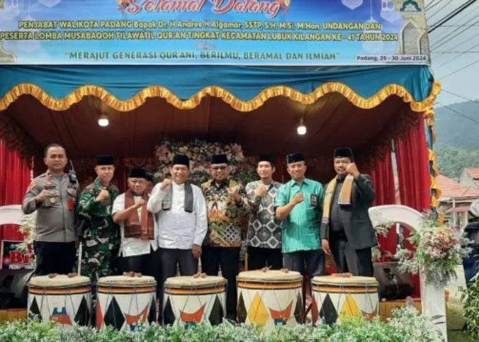 PJ Sekdako Padang Buka MTQ Tingkat Kecamatan Lubuk Kilangan