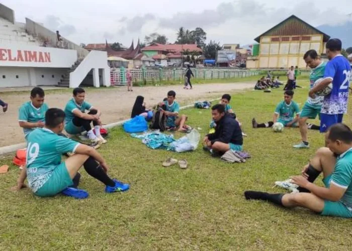 Jelang Turnamen Piala Bupati Sijunjung, PS Pemko Gelar Uji Tanding