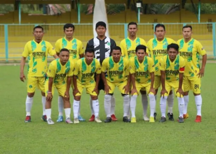 PS Pemko Menang Telak di Laga Perdana Piala Bupati Sijunjung U-40