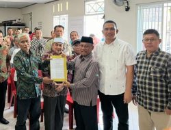 Pengurus LPM Koto Baru Dikukuhkan, Nofiandi Ajak LPM Sukseskan Program Pembangunan