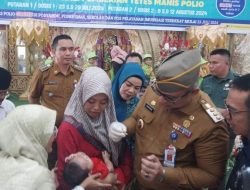PIN Polio 2024, Sebanyak 96.457 Anak di Kota Padang Jadi Sasaran