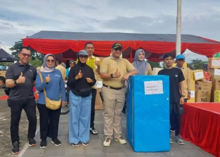 Semarak Harkopnas ke-77 di Kota Padang, Senam Bersama Bertabur Doorprize