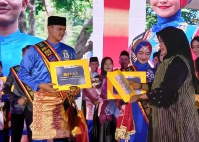 Wakil Padang, Muhammad Zidan Terpilih Sebagai The Winner Duta GenRe Sumbar 2024