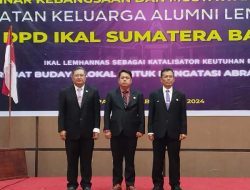 Prof. Carlo Pimpin DPD Ikatan Keluarga Alumni Lemhanas Sumbar