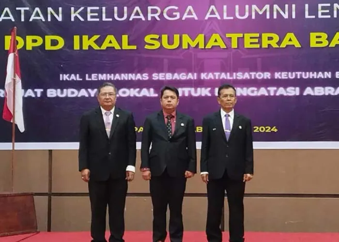 Prof. Carlo Pimpin DPD Ikatan Keluarga Alumni Lemhanas Sumbar