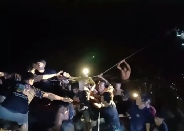 Murid SD Ditemukan Tewas Usai Terseret Arus Sungai Batang Hari