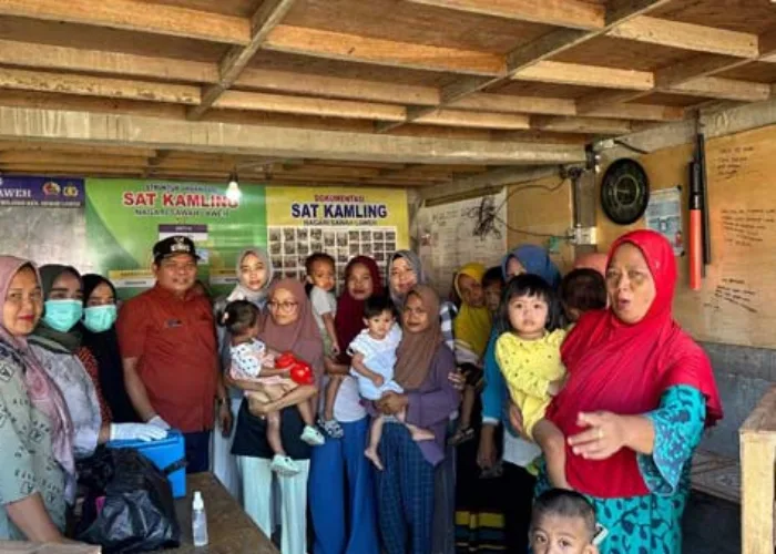 Bupati Apresiasi Capaian Target Imunisasi Polio di Pesisir Selatan