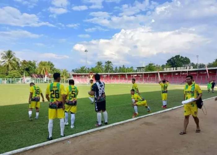 PS Pemko Tembus Semifinal Turnamen Sepak Bola U-40 Piala Bupati Sijunjung