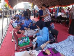 Aksi Donor Darah Dinas Perdagangan Padang, Kumpulkan 355 Kantong Darah