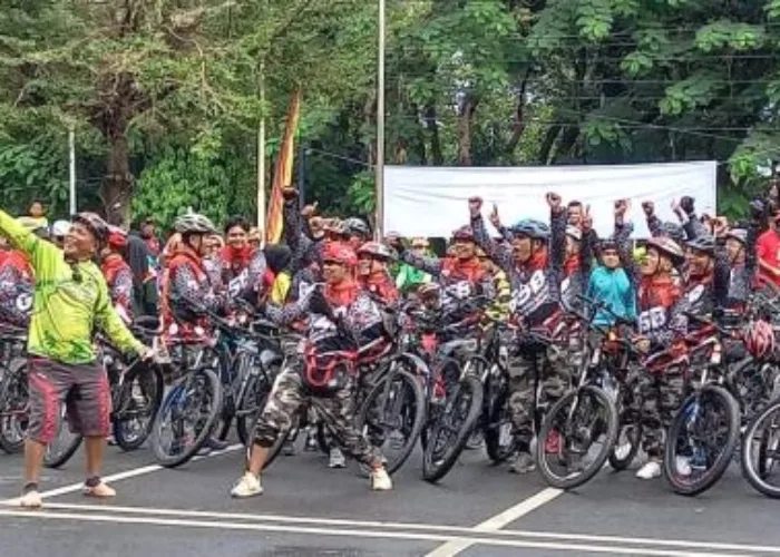 Padang Gowes Adventure Diikuti Ribuan Peserta