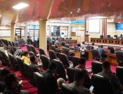 Pj Wako Sonny Sampaikan Nota Pengantar Rancangan Perubahan KUA-PPAS 2024