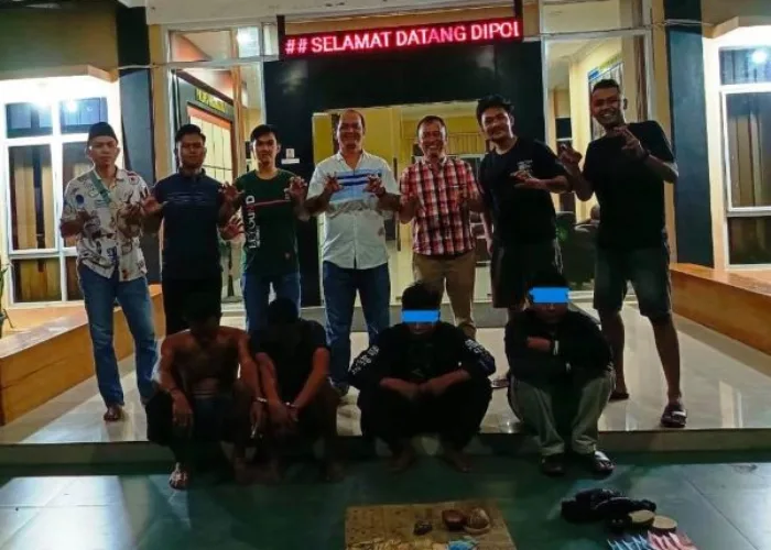 Satreskrim Polres Dharmasraya Tangkap Pelaku Judi Online, Pemain Dadu dan Pejudi Togel