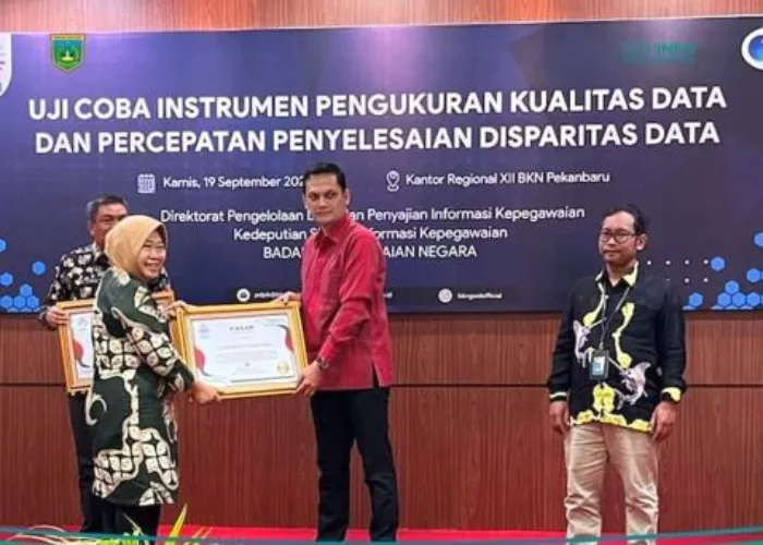 Padang Panjang Kembali Raih Penghargaan dari BKN