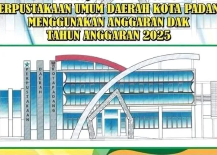 Padang Segera Punya Gedung Perpustakaan Terlengkap, Ini Konsepnya!