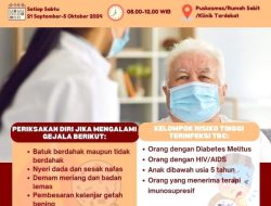 Cegah TBC, Setiap Sabtu Semua Puskesmas di Padang Gelar Skrining