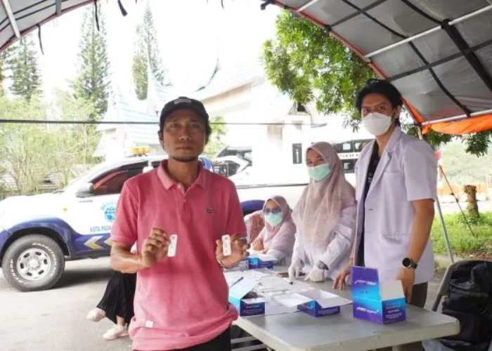 Pemko dan Polres Lakukan RAM Cek dan Tes Urine Sopir Kendaraan Umum