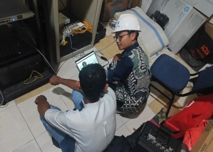 Sukseskan Transformasi Digital, PLN Icon Plus Lakukan Pemeriksaan Rutin Kualitas Jaringan di Diskominfo Kab. Bintan