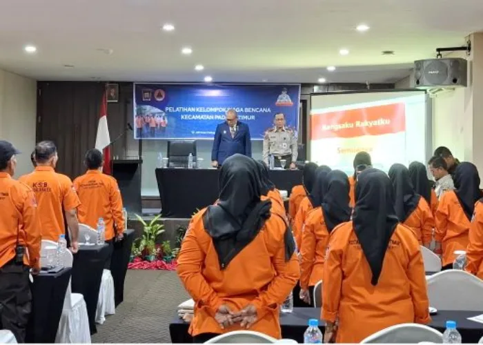 BPBD Kota Padang Gelar Pelatihan Kelompok Siaga Bencana Kecamatan Padang Timur