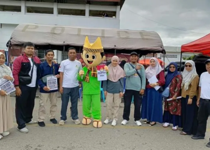 Kerja Sama dengan Dinkes, PPK dan PPS PPT Gelar Sosialisasi dan Edukasi Pilkada