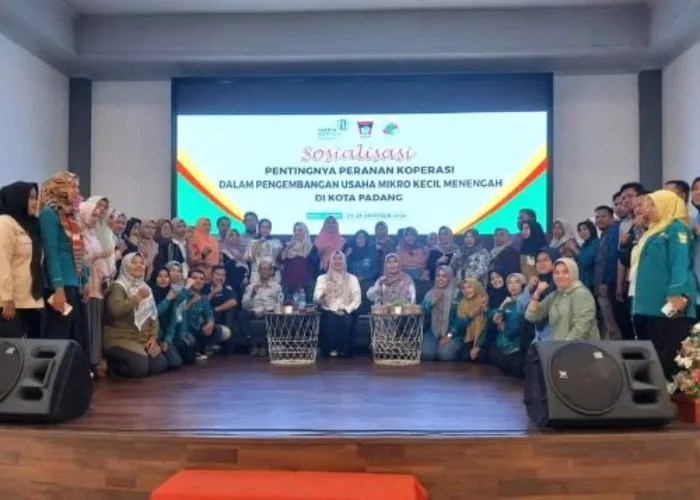 Pelaku UMKM Kota Padang Diajak Gabung Koperasi dan Jauhi Pinjol