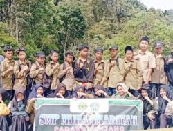 Anggota Pandu Qabilah HW Abizar Lubis SMP Muhammadiyah Dilantik