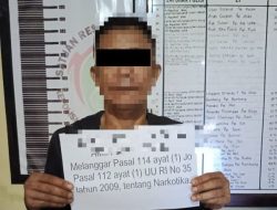 Seorang Pengedar dan Pemakai Narkoba Ditangkap Satres Narkoba Polres Dharmasraya