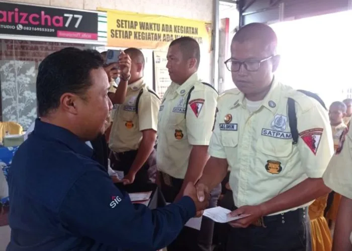 12 Peserta dari Kelurahan Padang Besi Resmi Menjadi Satpam