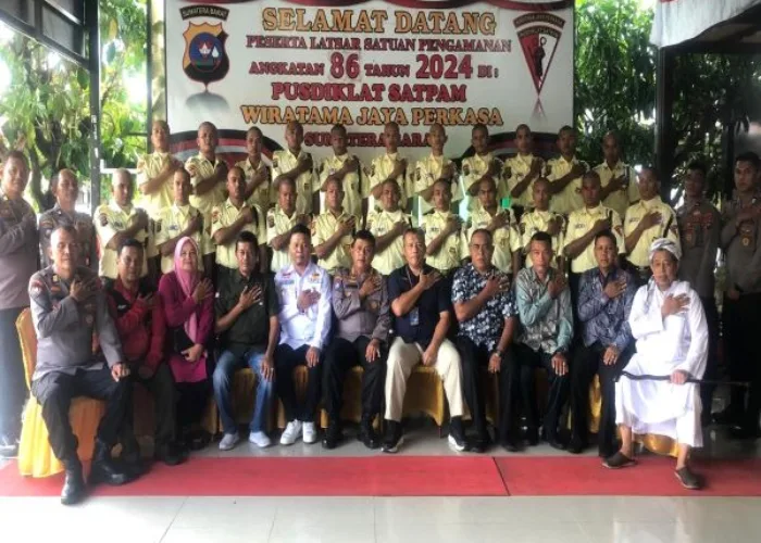 12 Orang RTM Padang Besi Ikuti Diksar Satuan Pengamanan di PT. Wiratama Jaya Perkasa