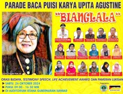 26 Oktober 2024, Hamas Gelar Parade Baca Puisi Karya Upita Agustine