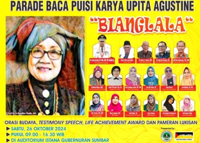 26 Oktober 2024, Hamas Gelar Parade Baca Puisi Karya Upita Agustine