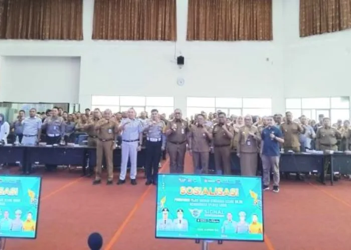 ASN Pemko Padang Diimbau Bayar Pajak Kendaraan Lewat Aplikasi Signal