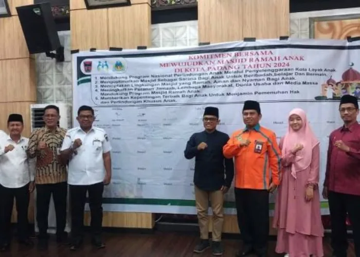 Pj Sekdako Yosefriawan Ajak Masyarakat untuk Ciptakan Masjid Ramah Anak