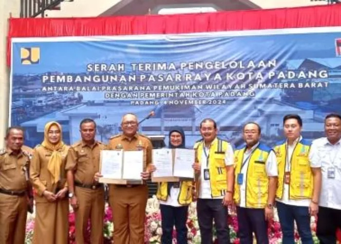 Pemko Padang Terima Pengelolaan Pasar Raya Fase VII Dari BPPW Sumbar
