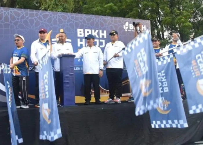 Hadiri Pelepasan BPKH Hajj Run, Pj Wako Ajak Masyarakat Siapkan Kesehatan untuk Berhaji