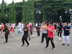 Senam Kebugaran Meriahkan HUT KORPRI ke-53 Berlangsung Semarak dan Meriah