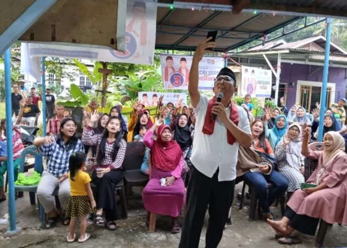 Warga Koto Kaciak Siap Pilih Hendri Septa-Hidayat, Karena Punya Fakta Kerja Nyata