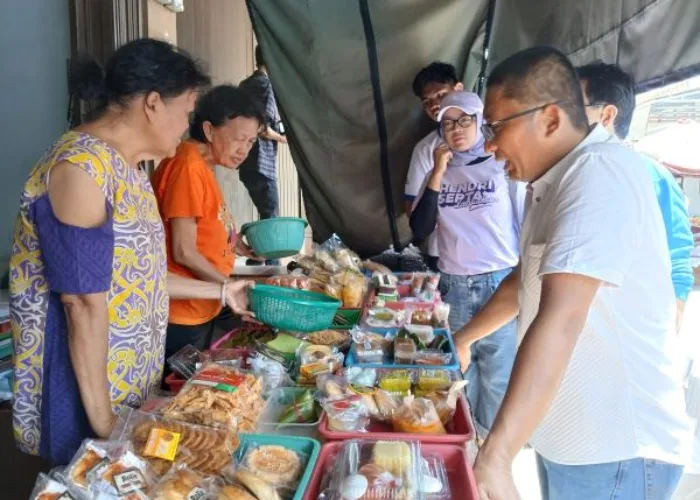 Blusukan di Pasar, Hendri Septa Paparkan Progul ‘Si Mamak Hebat’