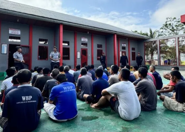 Laksanakan Program Asta Cita, Lapas Kelas III Dharmasraya Lakukan Pemeriksaan