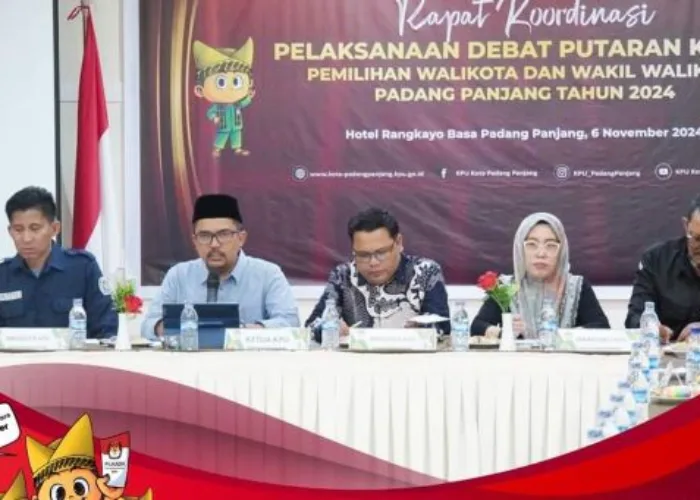Jelang Pelaksanaan Debat Kedua Cawako-Cawawako, KPU Kembali Gelar Rakor