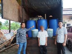 Tampung 1,6 Ton Solar Subsidi, Seorang Oknum Warga Diamankan Polres Sijunjung