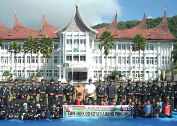 Dilepas Pj Wako Sonny, Enam Atlet Hapkido Padang Panjang akan Berlaga di Kejurnas
