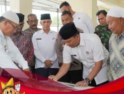 Pj Wako Sonny Resmikan Beberapa Fasilitas Baru di Masjid Nurul Iman Silaing Atas
