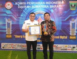 Kado Akhir Tahun, Pemko Padang Raih Penghargaan Pemerintah Peduli Penyiaran 2024