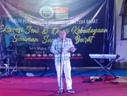 Tutup Tahun 2024, Mohammad Isa Gautama Orasi Budaya di Panggung Ekspresi FPS Sumbar