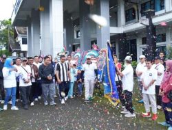 Meriahkan Dies Natalis ke-59, ISI Gelar Jalan Santai Fun Colour Walk