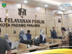 138 Layanan Tersedia di Mal Pelayanan Publik Padang Panjang
